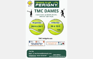 TMC Dames 19 janvier et 9 février 2025