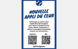 Télécharger l'appli du nouveau site