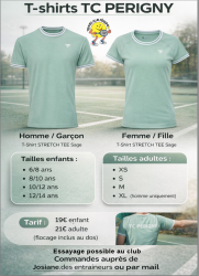 T-shirt TC PERIGNY 2026
