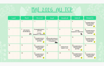 Programme de Mai